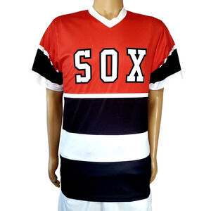 Champro "SOX" Jersey Men’s Small Orange Black White #27 Mint Condition